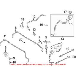 Audi Vapor Canister Filter 8R0201997AA - Genuine VW/Audi